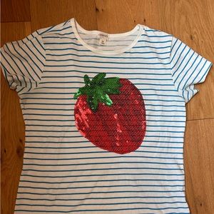 Crewcuts Strawberry Tshirt  🍓 size 14 NWOT